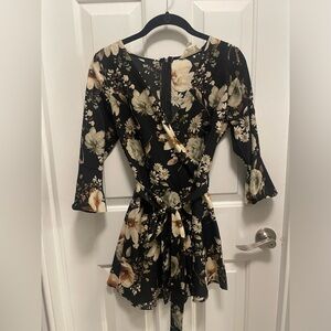 Floral Romper